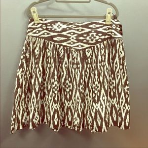 Milly cotton summer skirt, fully lined